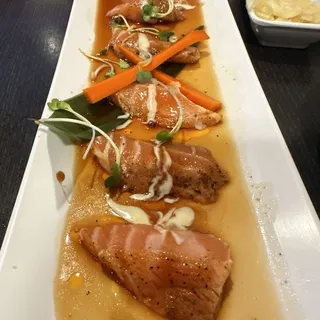 Seared Salmon Toro Carpaccio