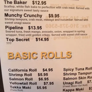 Top Secret Roll