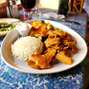 Chicken Gyro platter