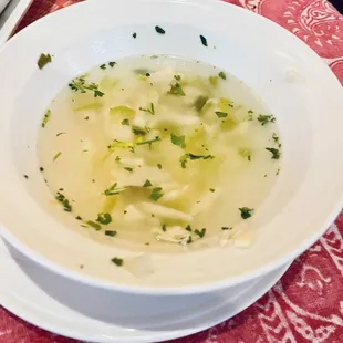Tavuc Corbasi soup - SO GOOD! Clearly made in house