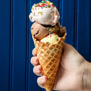 Triple scoop of greatness!