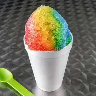 Rainbow snowball