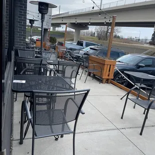 patio is open