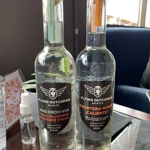 They sell their awesome Habanero "not tequila" agave and the Spicy Thai vodka! It's so good!