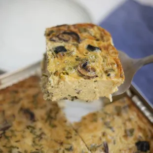 Frittata is an Elephants Deli customer favorite!