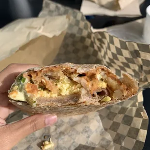 Breakfast burrito