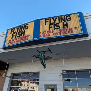the front of the store