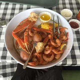 1/2 Lb. Shrimp & 1/2 Lb. Snow Crab