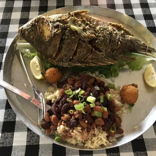 Whole Fried Tilapia