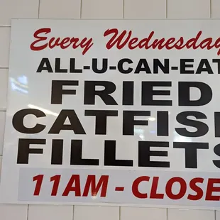 a sign on the wall of a restaurant
