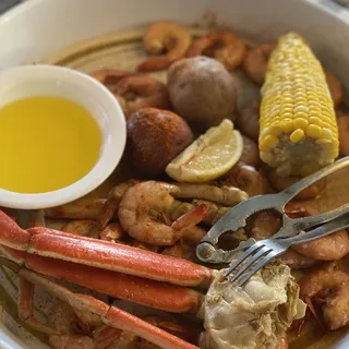 1/2 Lb. Shrimp & 1/2 Lb. Snow Crab