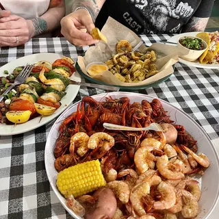 1/2 Lb. Shrimp & 1/2 Lb. Snow Crab