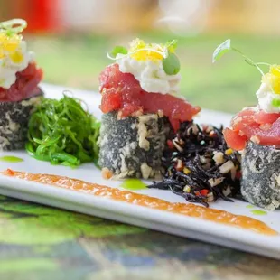 sushi and sashimi, food, sushi, sashimi