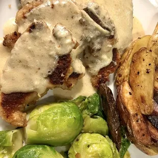 Pretzel Crusted Chicken Schnitzel