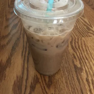 Iced Chai Tea Latte w/ Almond Milk