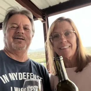 We look forward to pouring our wine for you,  Donna and Richard