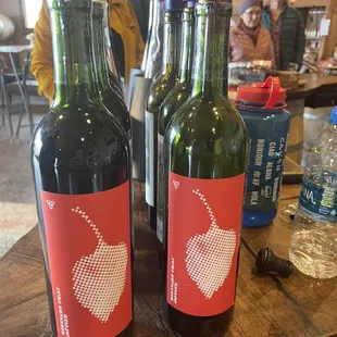 Gotta try the habenaro chili infused wine