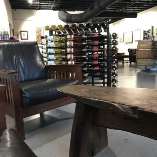 a wine rack