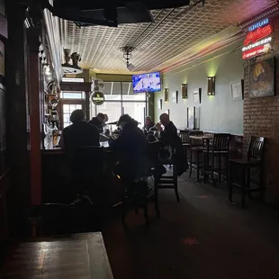 Bar area