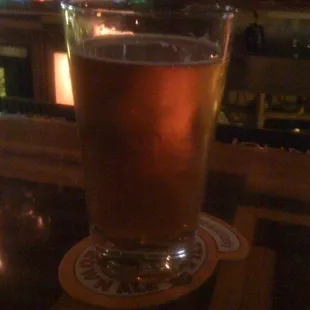 Southern Tier Pumking. In a pint glass. Unheard of!