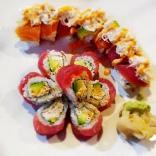 Cherry Blossom and Seattle Roll
