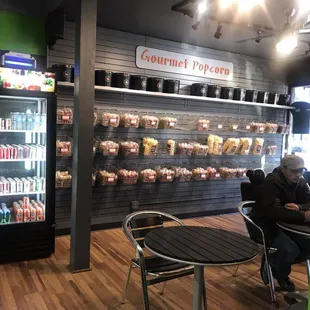 Popcorn wall