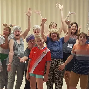 The gang at Ghost Ranch, NM
