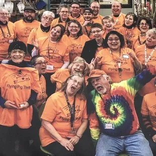 Our fun loving volunteers!