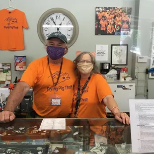 Proprietors Melody and Charlie Luepke.