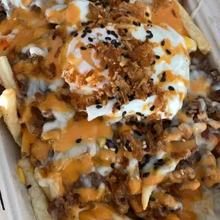 Cheesy Kimchi Fries