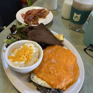 Yummm black bean cakes...