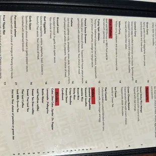 Starters, Soups, Salads, Noodles Menu