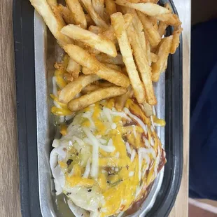 New Mexican Tortilla Burger