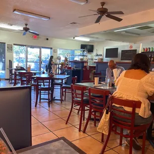Busy lil dining room