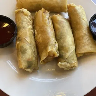 Vegetable Spring eggrolls