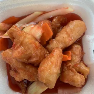 Sweet and Sour Chicken