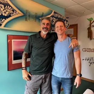 Dr.  Gene Flynn and me!!!