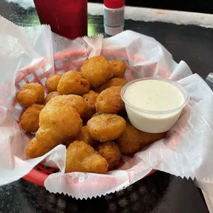 Fried mushrooms