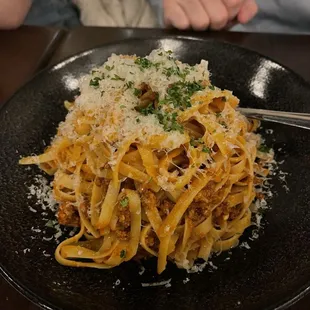 Fettuccine Bolognese