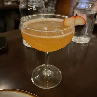 Sparkling Strawberry Cocktail