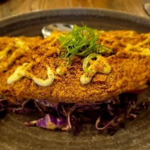 Catfish...so crispy delicious!