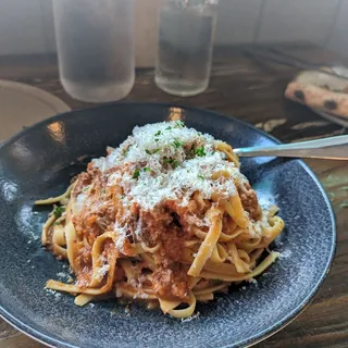 Fettuccine Bolognese