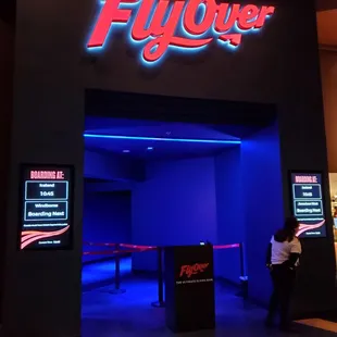 Tickets scanned here before you&apos;re directed toward the actual rooms