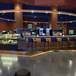The bar.