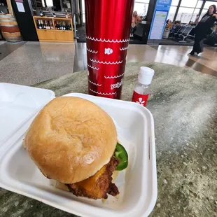 The Cowboy with spicy BBQ sauce and jalapenos $12.88