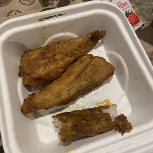 Did they forget to put the breading on these tenders or what