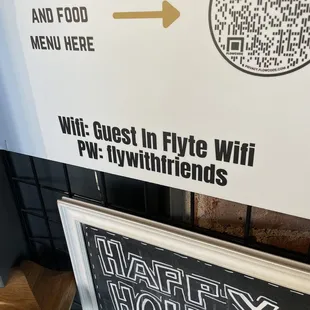 New WiFi password as of 03.22.2023