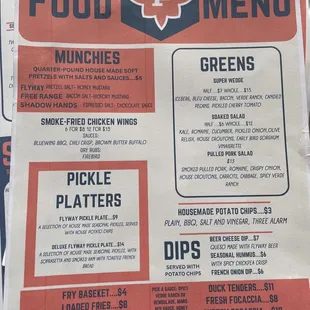 Food Menu