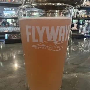 Bluewing blueberry wheat ale.