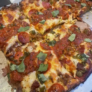 Carnie pizza! Awesome!